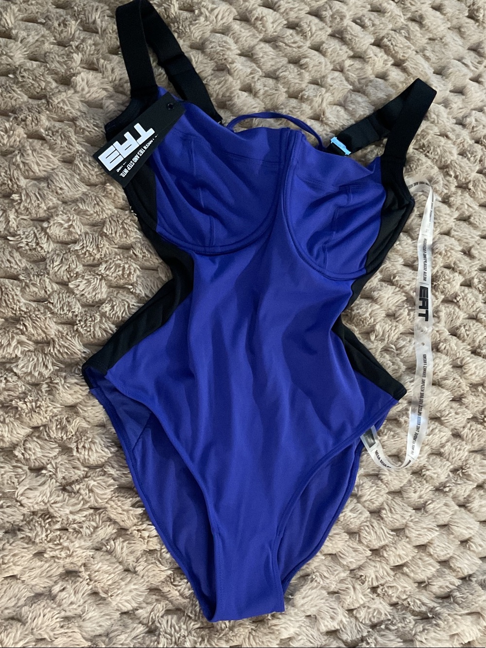 TA3  One-Piece Swimsuit CONTOUR ULTRAMARINE/BLACK LIFTY CONTOUR M REG/LONG H/I